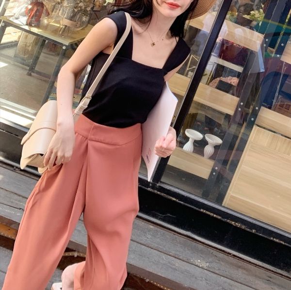 korean summer vest bi all-match little expert square collar collarbone snapped slimming vest female, Camo
korean summer vest bi all-match little expert square collar collarbone snapped slimming vest female, Camo