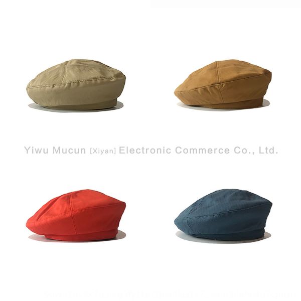 ins all-match solid painter's hat beret color beret female thin female british breathable korean painter hat fashion, Blue;gray
ins all-match solid painter's hat beret color beret female thin female british breathable korean painter hat fashion, Blue;gray