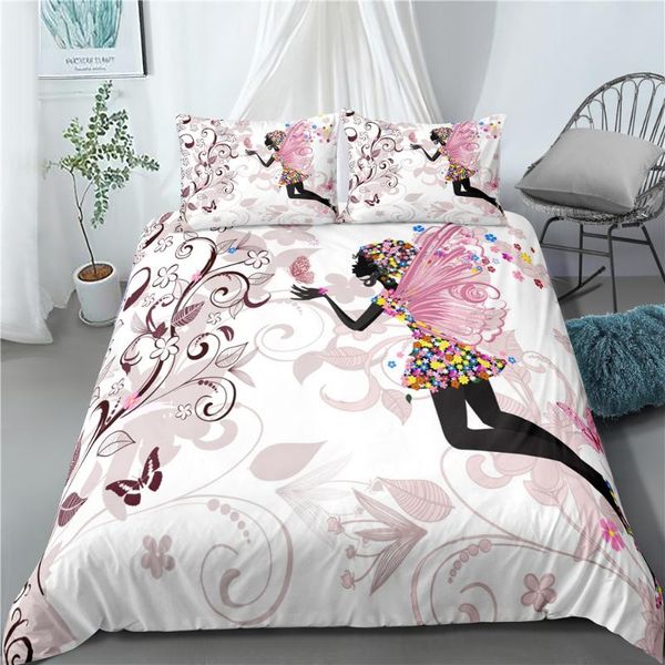 2/3 pieces pink fairy bedding set flower print duvet cover kids bedroom bed cover set home room warm cartoon bed quilt
2/3 pieces pink fairy bedding set flower print duvet cover kids bedroom bed cover set home room warm cartoon bed quilt