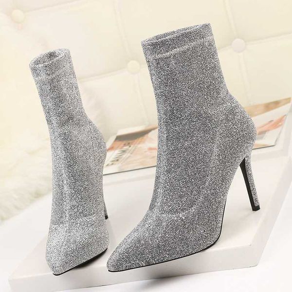 seggnice women sock boots high heel shoes thin heels booties woman fashion 2020 autumn winter ankle sequin boots sock, Black
seggnice women sock boots high heel shoes thin heels booties woman fashion 2020 autumn winter ankle sequin boots sock, Black