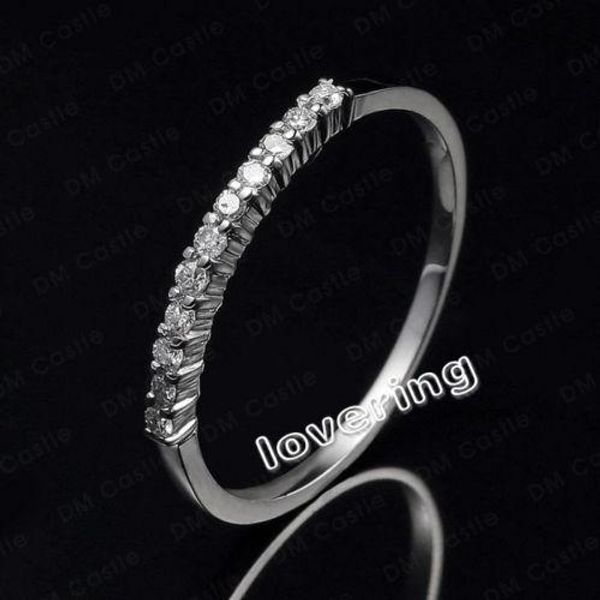 sz 5-10 claw set white sapphire lady's 10kt gold filled engagement ring gift, Silver
sz 5-10 claw set white sapphire lady's 10kt gold filled engagement ring gift, Silver
