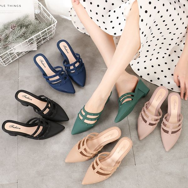 women's sandal doll shoes trendy hollow out straps wedges shoes rivet jelly graceful soft sandals slippers summer sandals, Black
women's sandal doll shoes trendy hollow out straps wedges shoes rivet jelly graceful soft sandals slippers summer sandals, Black