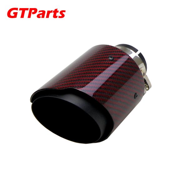 glossy red twill carbon fiber black chrome stainless steel car exhaust muffler
glossy red twill carbon fiber black chrome stainless steel car exhaust muffler