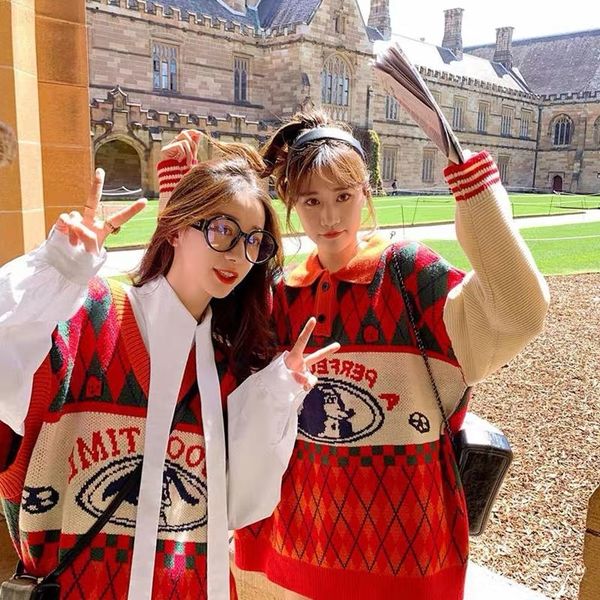 рэд женщин свободный пуловер пальто свитер верхней одежды 2019 новый осенне-зимний свитер студент свитер моды все соответствует ленивым тенд, White;black
рэд женщин свободный пуловер пальто свитер верхней одежды 2019 новый осенне-зимний свитер студент свитер моды все соответствует ленивым тенд, White;black