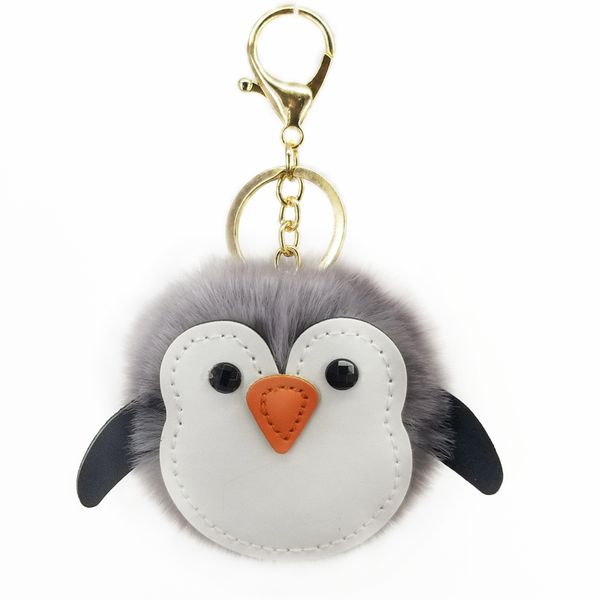 penguin keychain pompom pu car key ring pendant fur ball keychain fur y ring bags pendants decor cartoon couple ornament gift, Silver
penguin keychain pompom pu car key ring pendant fur ball keychain fur y ring bags pendants decor cartoon couple ornament gift, Silver