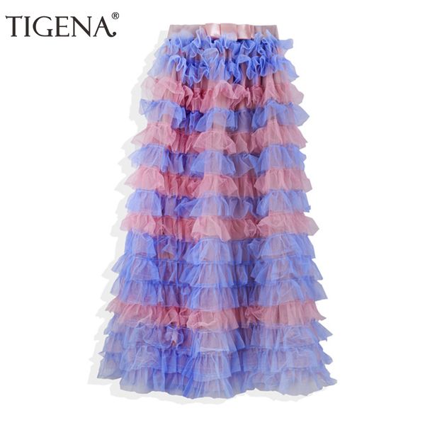 tigena 92cm beautiful tiered princess tutu tulle skirt women fashion 2020 blue pink a line high waist long maxi skirt female, Black
tigena 92cm beautiful tiered princess tutu tulle skirt women fashion 2020 blue pink a line high waist long maxi skirt female, Black