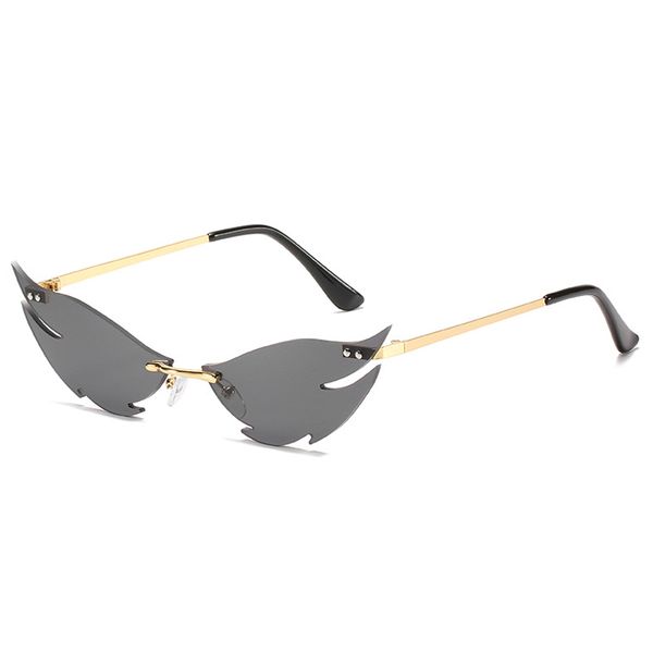 dave rimless cat eye sunglasses women brand design red yellow purple lens sun glasses female punk hip hop party eyewear uv400, White;black
dave rimless cat eye sunglasses women brand design red yellow purple lens sun glasses female punk hip hop party eyewear uv400, White;black