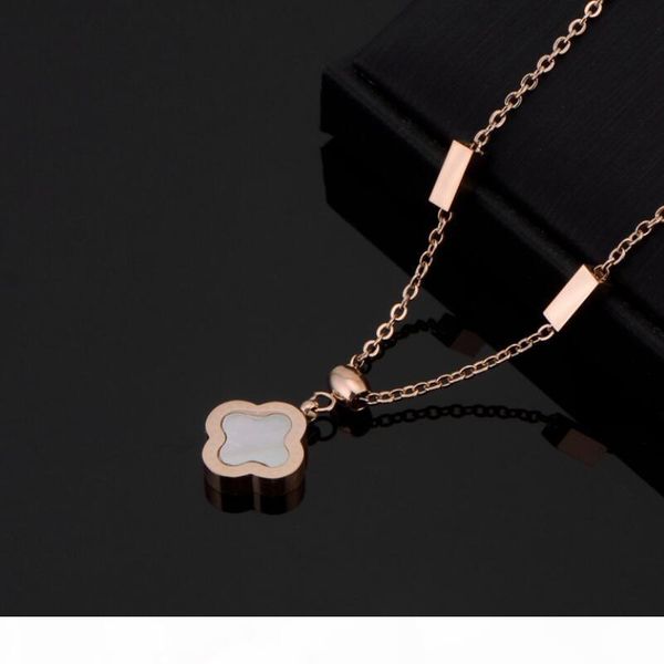 luxury jewelry designer necklace for women titanium steel clover pendant necklace fashion of shipping25, Silver
luxury jewelry designer necklace for women titanium steel clover pendant necklace fashion of shipping25, Silver