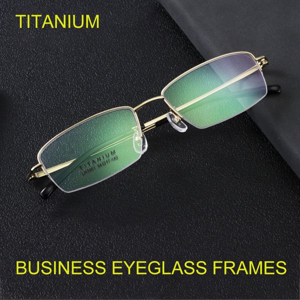 titanium eyeglass frames for men business glasses frame half rimless spectacle frame lb-7861
titanium eyeglass frames for men business glasses frame half rimless spectacle frame lb-7861