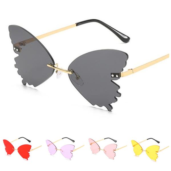 fashion women rimless sunglasses butterfly sun glasses color lens adumbral anti-uv spectacles masquerade eyeglasses halloween ornamenta a, White;black
fashion women rimless sunglasses butterfly sun glasses color lens adumbral anti-uv spectacles masquerade eyeglasses halloween ornamenta a, White;black
