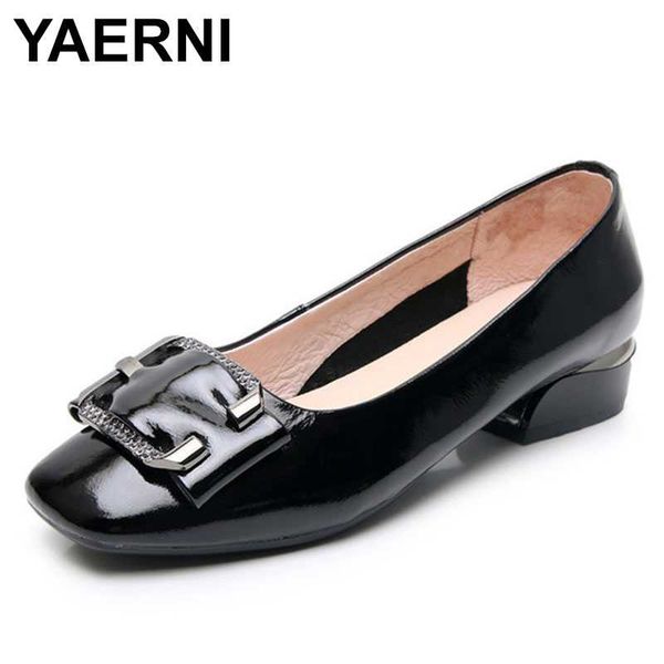 yaerni women pumps shoes 2020 genuine leather mother shoes square head woman party shoe lady low heel big size 35-43, Black
yaerni women pumps shoes 2020 genuine leather mother shoes square head woman party shoe lady low heel big size 35-43, Black