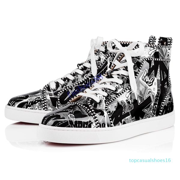 2019 designer luxury red bottoms shoes women spikes platform sneakers vintage genuine leather casual rivet sneaker size 36-46 t01, Black
2019 designer luxury red bottoms shoes women spikes platform sneakers vintage genuine leather casual rivet sneaker size 36-46 t01, Black