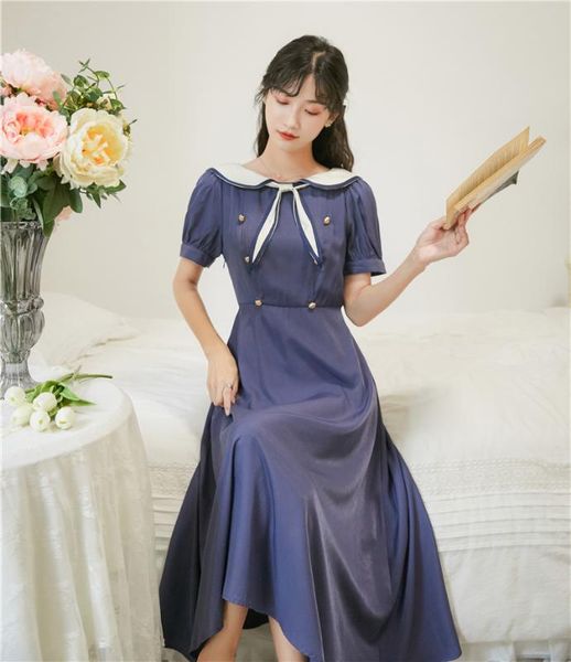 casual dresses navy collar jk in sailor suit long closed reduction of age show thin waist students college wind restoring ancient ways femal, Black;gray
casual dresses navy collar jk in sailor suit long closed reduction of age show thin waist students college wind restoring ancient ways femal, Black;gray
