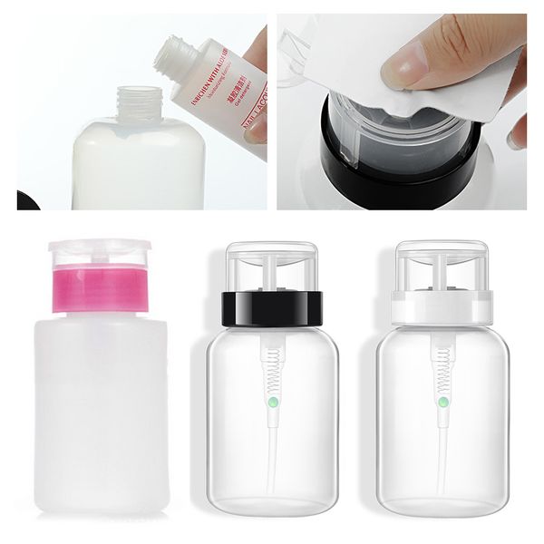 1pcs portable empty plastic nail polish remover alcohol container press pumping dispenser bottle nail art uv gel cleaner
1pcs portable empty plastic nail polish remover alcohol container press pumping dispenser bottle nail art uv gel cleaner