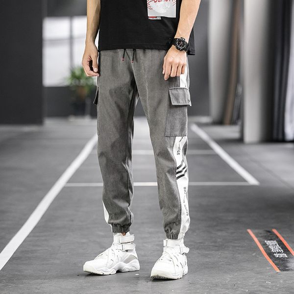 trend style men sweatpants high street men's casual trousers printing spring new male slim wild pencil pants, Black
trend style men sweatpants high street men's casual trousers printing spring new male slim wild pencil pants, Black