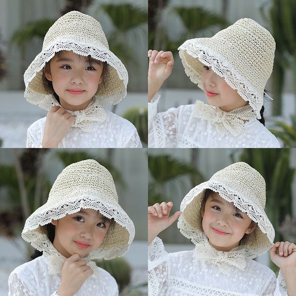 babies' fisherman bucket bucket straw fisherman lace straw 1-3 years old children's sun hat parent-child hat, Blue;gray
babies' fisherman bucket bucket straw fisherman lace straw 1-3 years old children's sun hat parent-child hat, Blue;gray