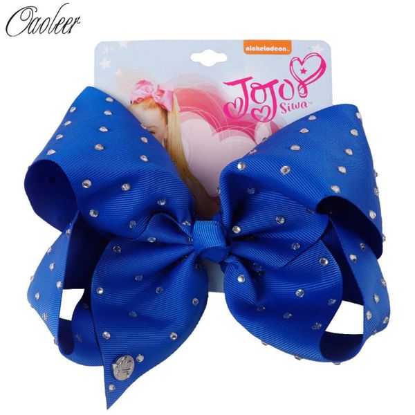 hair accessories 8" jumbo full rhinestones bow solid grosgrain ribbon hairgrip alligator clips headwear bowknot for girls, Slivery;white
hair accessories 8" jumbo full rhinestones bow solid grosgrain ribbon hairgrip alligator clips headwear bowknot for girls, Slivery;white
