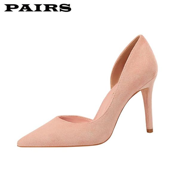 bigtree brand designer pumps shoes women high heels classic faux suede stiletto pink shoes office party plus size 43, Black
bigtree brand designer pumps shoes women high heels classic faux suede stiletto pink shoes office party plus size 43, Black