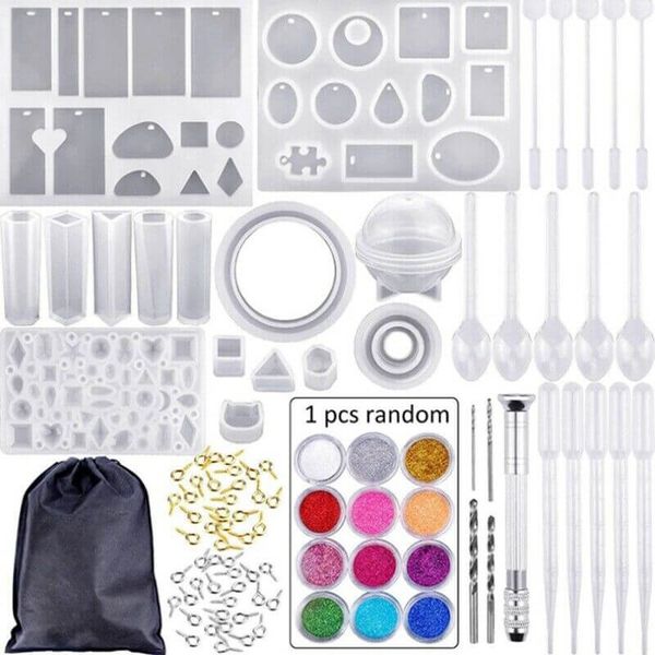 83 pcs diy bracelet pendant jewelry casting molds, silicone resin jewelry epoxy molds set diy making tool crafting pendant earrings
83 pcs diy bracelet pendant jewelry casting molds, silicone resin jewelry epoxy molds set diy making tool crafting pendant earrings