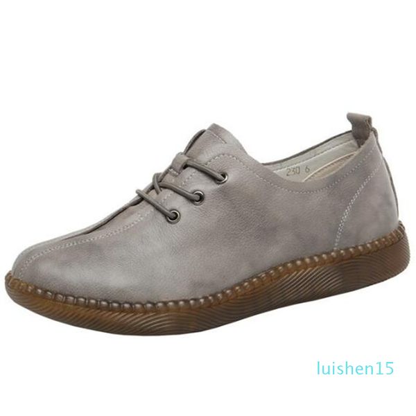 2020 new spring lace-up soft genuine leather shoes women flats comfort warm winter shoes casual sneakers women large size l15, Black
2020 new spring lace-up soft genuine leather shoes women flats comfort warm winter shoes casual sneakers women large size l15, Black