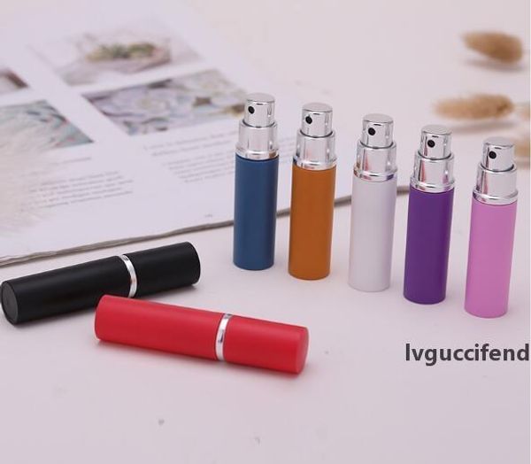 7 colors 5cc smooth aluminium perfume bottle 5ml refillable perfume atomizer travel bottles fragrance glass spray bottles home fragrances
7 colors 5cc smooth aluminium perfume bottle 5ml refillable perfume atomizer travel bottles fragrance glass spray bottles home fragrances