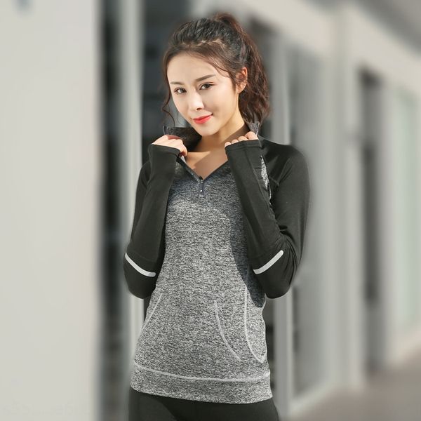 oqd26 2019 new spring and autumn outdoor new women's clothing zipper yoga clothes sports shirt yoga suit stand collar long sleeve sport, White;red
oqd26 2019 new spring and autumn outdoor new women's clothing zipper yoga clothes sports shirt yoga suit stand collar long sleeve sport, White;red