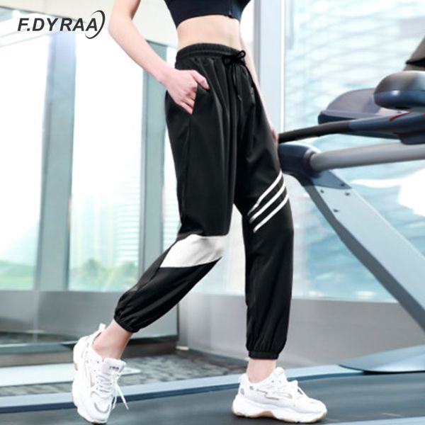 f.dyraa sport drawstring waist pants women 2020 new outdoor gym running sportswear loose training pants black jogging sweatpants, Black;blue
f.dyraa sport drawstring waist pants women 2020 new outdoor gym running sportswear loose training pants black jogging sweatpants, Black;blue