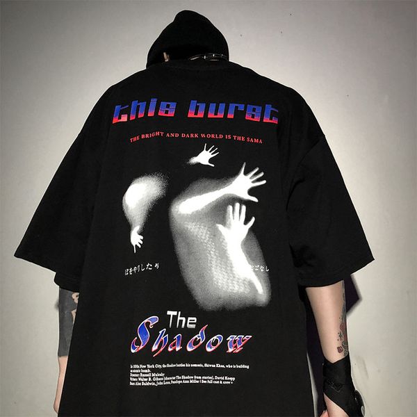 t-shirts summer men/women hip hop funny print tshirt streetwear t shirt oversize short sleeve tee, White;black
t-shirts summer men/women hip hop funny print tshirt streetwear t shirt oversize short sleeve tee, White;black