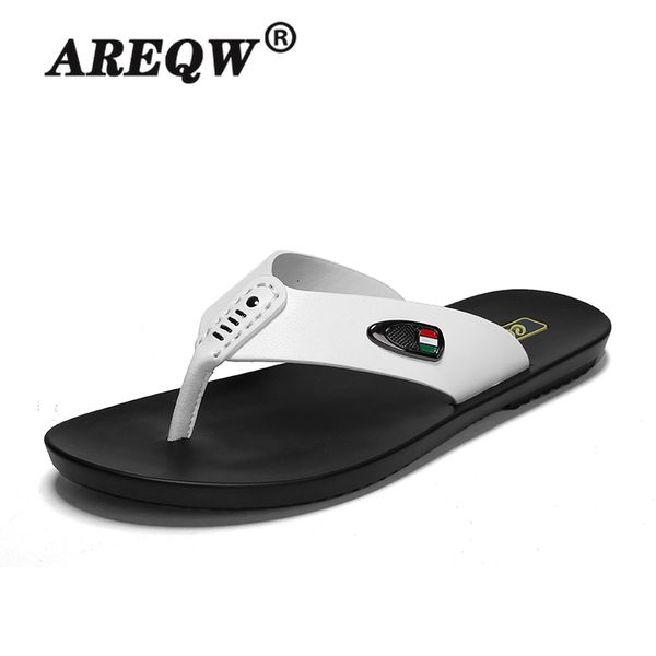 summer flip flops shoes sandals slipper indoor outdoor leather mens slippers beach shoes flip-flops non slip, Black
summer flip flops shoes sandals slipper indoor outdoor leather mens slippers beach shoes flip-flops non slip, Black
