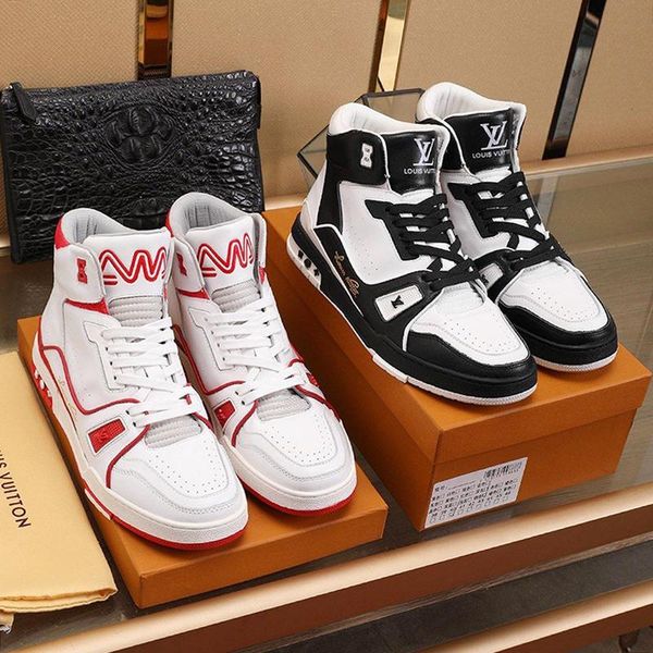 new men shoes fashion luxury ankle boots trainer sneaker mid -mens shoes casual design with original box zapatos de hombre luxury vintag
new men shoes fashion luxury ankle boots trainer sneaker mid -mens shoes casual design with original box zapatos de hombre luxury vintag