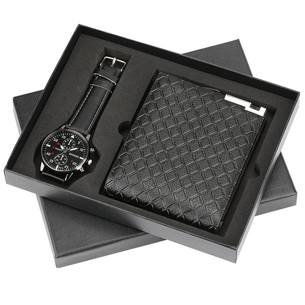 mens watches minimalist quartz wrist watch card holder wallet watches men for dad husband gift set watch box, Slivery;brown
mens watches minimalist quartz wrist watch card holder wallet watches men for dad husband gift set watch box, Slivery;brown