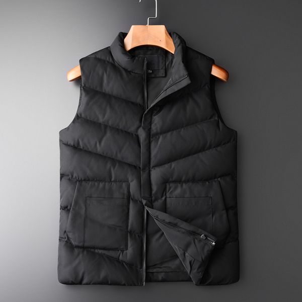 new stand collar men vest luxury high density windproof mens jackets and coats plus size 4xl thick slim fit black mans vests, Black;white
new stand collar men vest luxury high density windproof mens jackets and coats plus size 4xl thick slim fit black mans vests, Black;white