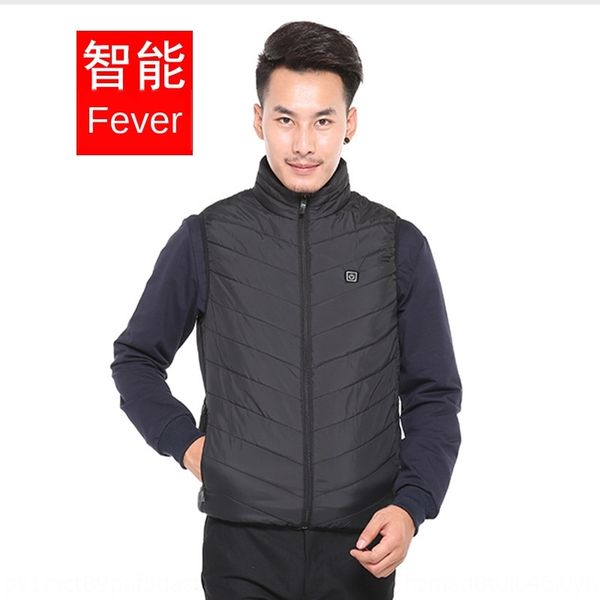 buqfx intelligent heating men's automatic charging down cotton warm vest heating jacket vest waistcoat intelligent constant temperature, Black;white
buqfx intelligent heating men's automatic charging down cotton warm vest heating jacket vest waistcoat intelligent constant temperature, Black;white