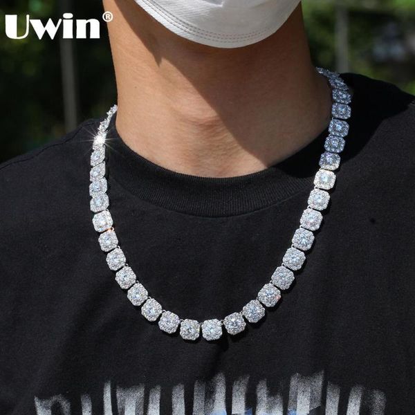 uwin fashion jewelry 12mm square sugar cubic zirconia tennis chains hiphop necklace&bracelet luxury copper iced out cz jewelry, Silver
uwin fashion jewelry 12mm square sugar cubic zirconia tennis chains hiphop necklace&bracelet luxury copper iced out cz jewelry, Silver