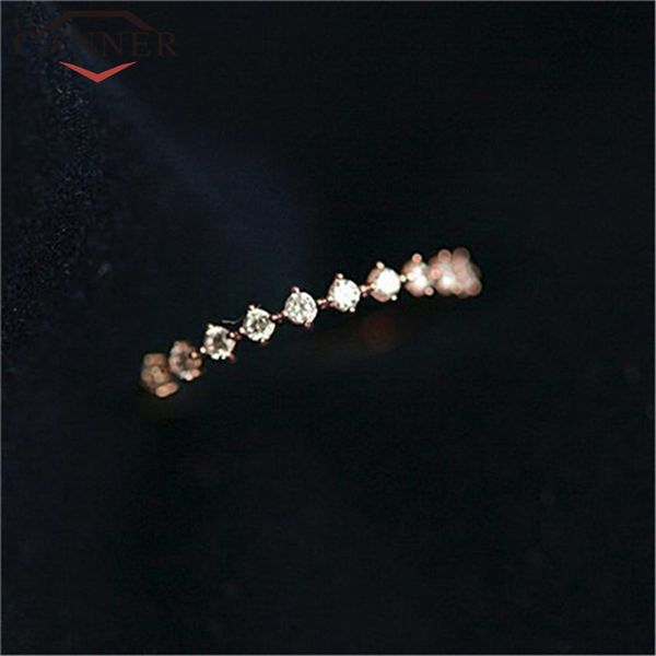 januarysnow yellow gold rings simple zircon thin rings for women rose gold color bridal wedding party finger jewelry girl gift sale, Silver
januarysnow yellow gold rings simple zircon thin rings for women rose gold color bridal wedding party finger jewelry girl gift sale, Silver