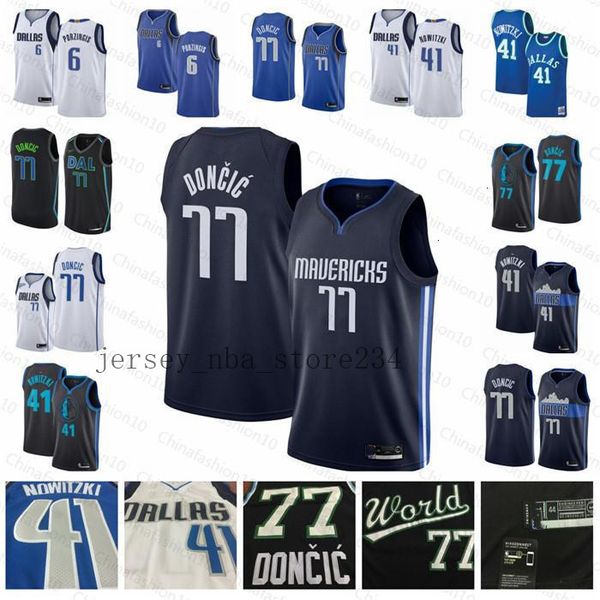 luka mens 77 doncic jersey dirk 41 nowitzki kristaps 6 porzingis vintage jason basketball jerseys dallas nba mavericks, Black
luka mens 77 doncic jersey dirk 41 nowitzki kristaps 6 porzingis vintage jason basketball jerseys dallas nba mavericks, Black
