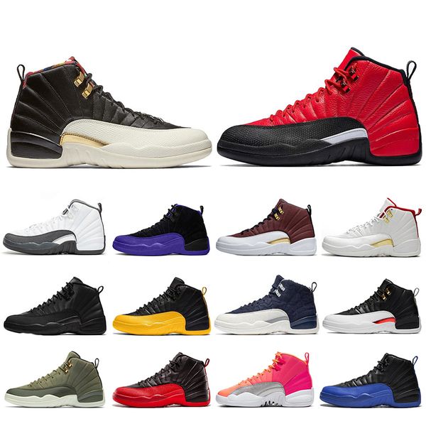 fashion reverse flu game 12 12s dark concor basketball shoes reverse taxi punch cny fiba bulls royal black mens trainers sneakers, White;red
fashion reverse flu game 12 12s dark concor basketball shoes reverse taxi punch cny fiba bulls royal black mens trainers sneakers, White;red