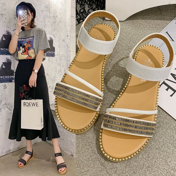 new flat beach sandals female sandals roman pu leather summer ladies casual sandal shoes summer patchwork woman sandal, Black
new flat beach sandals female sandals roman pu leather summer ladies casual sandal shoes summer patchwork woman sandal, Black