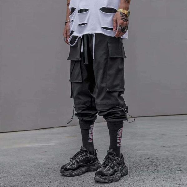 mens joggers pants long multi-pockets outdoor fashion casual jogging cool pant with drawstring, Black
mens joggers pants long multi-pockets outdoor fashion casual jogging cool pant with drawstring, Black