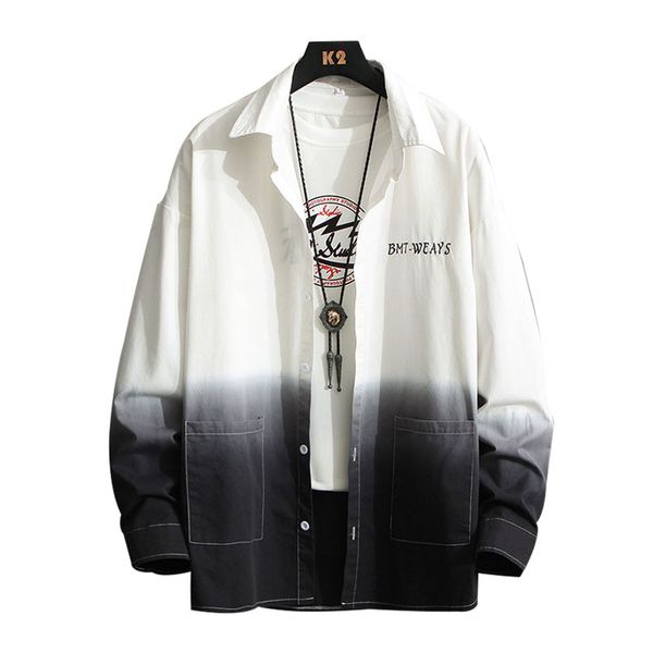 men's oversized shirts long sleeve mens fashion cotton blouse 5xl oversize shirt for men man clothing casual, White;black
men's oversized shirts long sleeve mens fashion cotton blouse 5xl oversize shirt for men man clothing casual, White;black