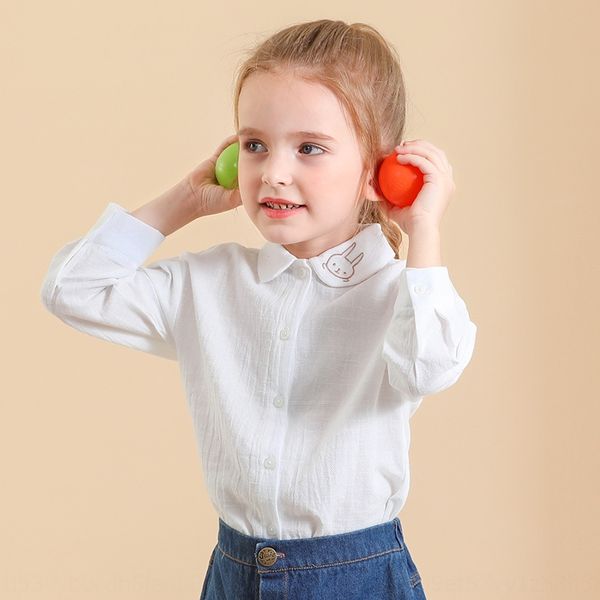 new long-sleeved in 2020 children's clothingstyle blue fruit children's clothing shirt collar rabbit embroidered girl's shirt, White;black
new long-sleeved in 2020 children's clothingstyle blue fruit children's clothing shirt collar rabbit embroidered girl's shirt, White;black