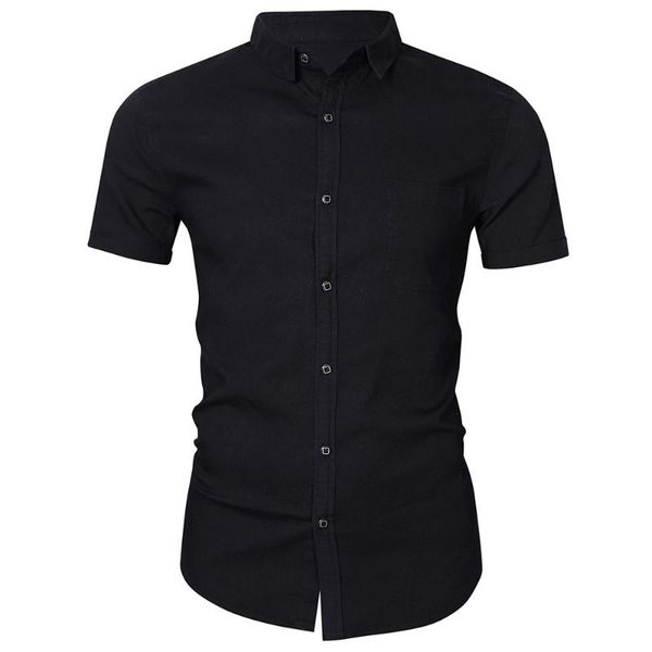 fashion men regular-fit denim shirt turn-down collar short sleeves button summer casual blouse tee kobiety bluzki camisas, White;black
fashion men regular-fit denim shirt turn-down collar short sleeves button summer casual blouse tee kobiety bluzki camisas, White;black