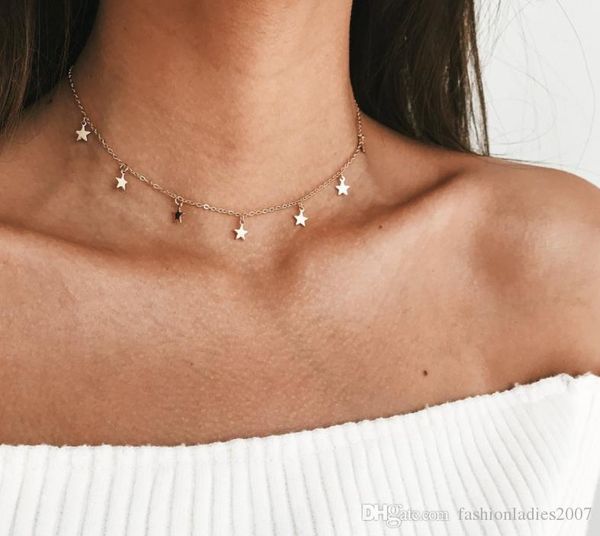 2019 новая мода падения 7 star choker ожерелье золотая звезда ожерелье для женщин пятиконечной звезды кулон ожерелья, Golden;silver
2019 новая мода падения 7 star choker ожерелье золотая звезда ожерелье для женщин пятиконечной звезды кулон ожерелья, Golden;silver
