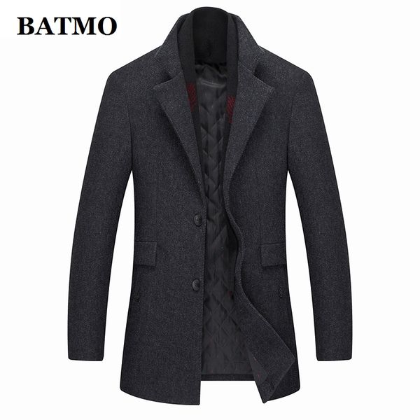 men's wool & blends batmo 2021 arrival autumn&winter casual trench coat men,men's jackets plus-size 1805, Black
men's wool & blends batmo 2021 arrival autumn&winter casual trench coat men,men's jackets plus-size 1805, Black