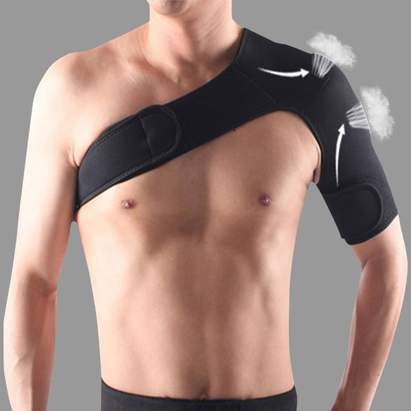 back support adjustable shoulder brace strap sport gym compression neoprene reducing sporting injuries accessories, Black;blue
back support adjustable shoulder brace strap sport gym compression neoprene reducing sporting injuries accessories, Black;blue