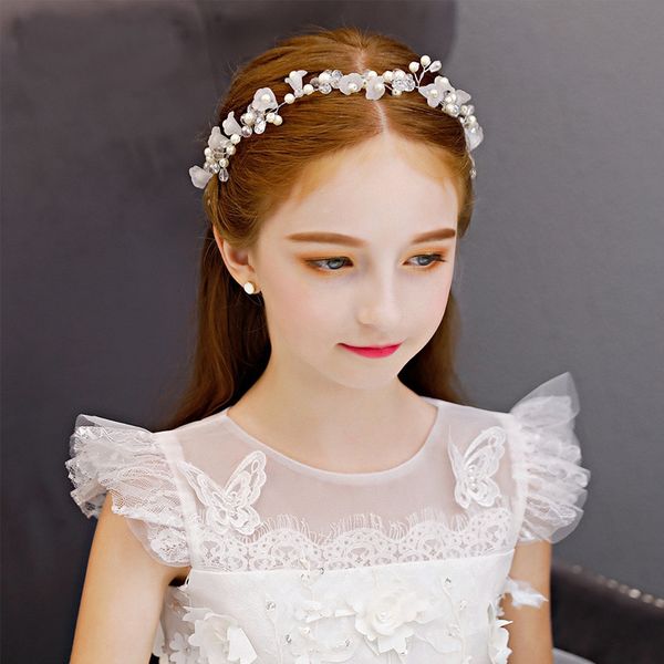 vdngp children's white floral wreath girl's hair accessory princess headband dance korean style all-match girl's dance headdr, Slivery;white
vdngp children's white floral wreath girl's hair accessory princess headband dance korean style all-match girl's dance headdr, Slivery;white