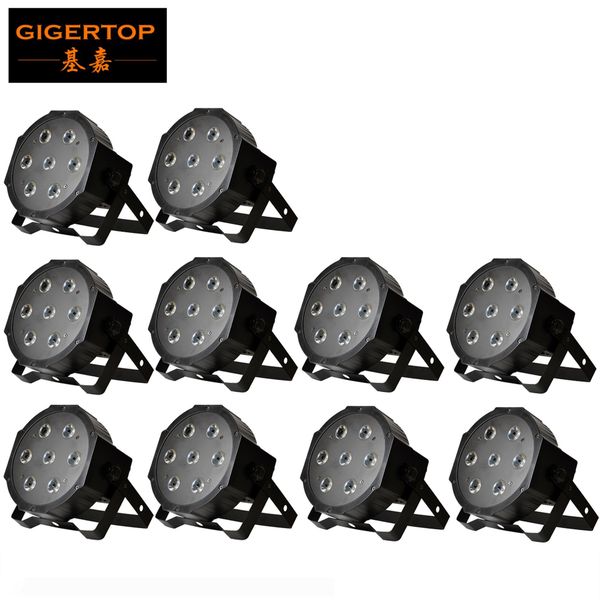 hipping 10xlot 7x12w flat led par light rgbw dmx stage lighting plastic black case 4 8 dmx channels led par can 90v-240v 25 degee
hipping 10xlot 7x12w flat led par light rgbw dmx stage lighting plastic black case 4 8 dmx channels led par can 90v-240v 25 degee