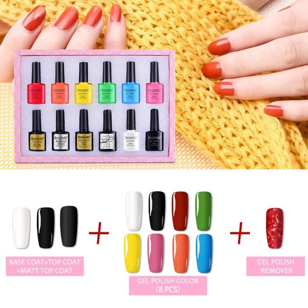 12шт гель для ногтей гель-лак set продолжительный маникюр ув лак base coat matte coat выброс soak off uv led nail lacquer, Red;pink
12шт гель для ногтей гель-лак set продолжительный маникюр ув лак base coat matte coat выброс soak off uv led nail lacquer, Red;pink