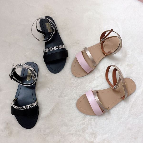 women sandals flat 2020 summer casual big size 41 women's beach gold ankle buckle shoes ladies comfort cool footwear, Black
women sandals flat 2020 summer casual big size 41 women's beach gold ankle buckle shoes ladies comfort cool footwear, Black