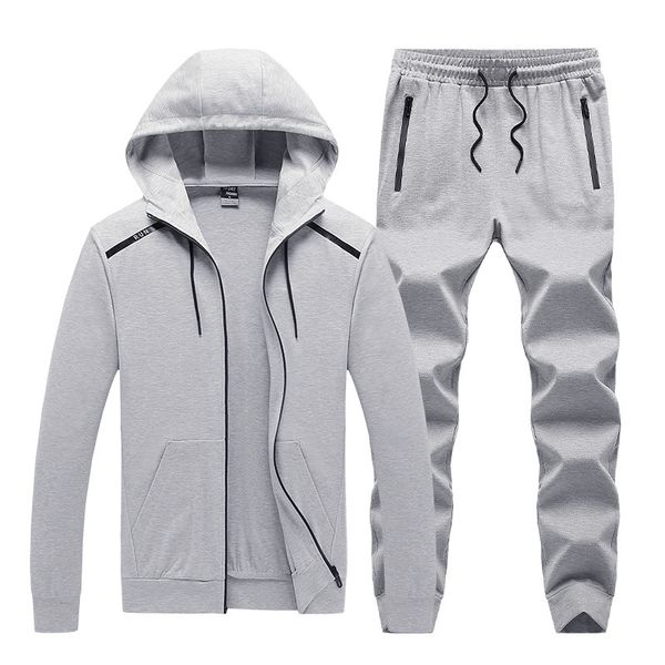 men's tracksuits casual sportswear suit hoodies set sweatshirts pants quality asian size l-5xl spring autumn clothing, Gray
men's tracksuits casual sportswear suit hoodies set sweatshirts pants quality asian size l-5xl spring autumn clothing, Gray